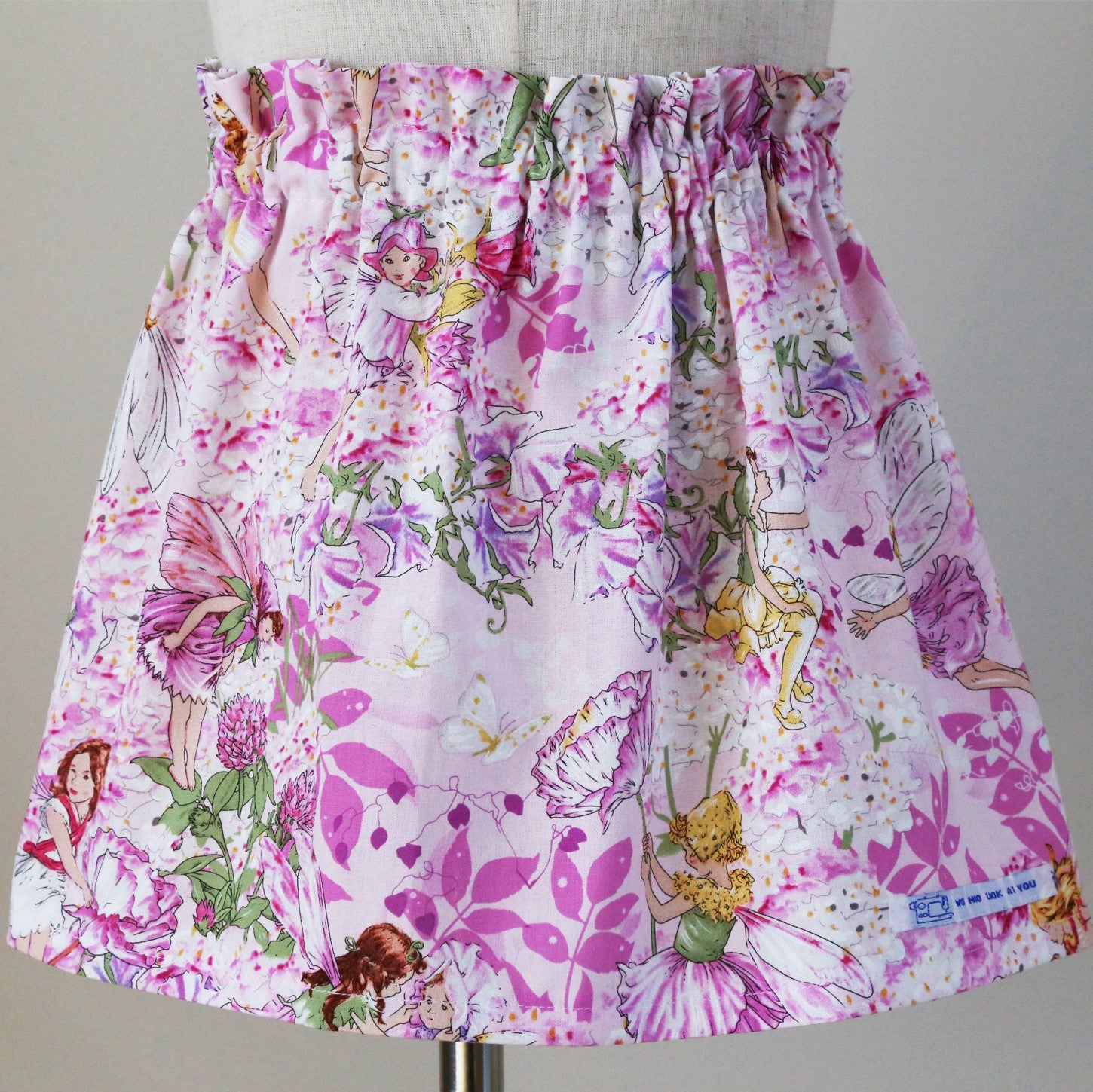 Paperbag skirt cheap pink