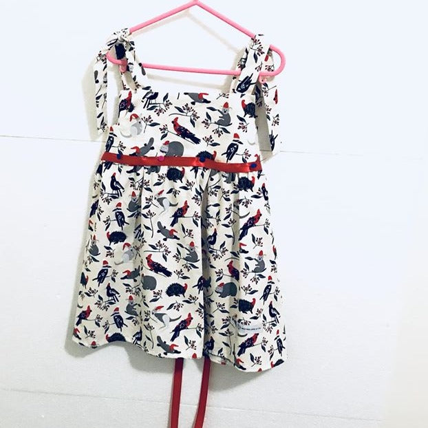 Top - Christmas - Shoulder Straps - Australiana Native Animals & Birds