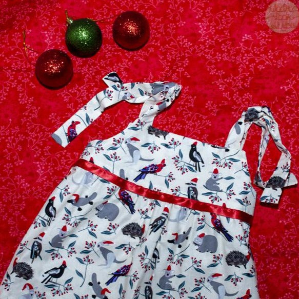 Top - Christmas - Shoulder Straps - Australiana Native Animals & Birds