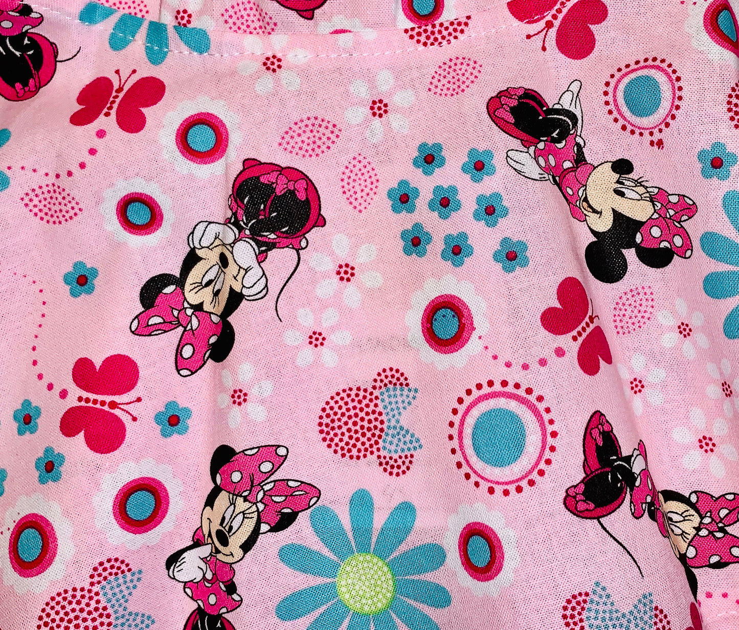 2 Piece Set - Skirt & Slip Ons - Little Pink Mouse