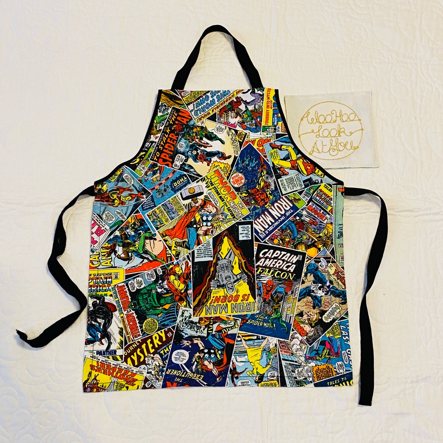 Apron - Superhero Cartoon Postcards