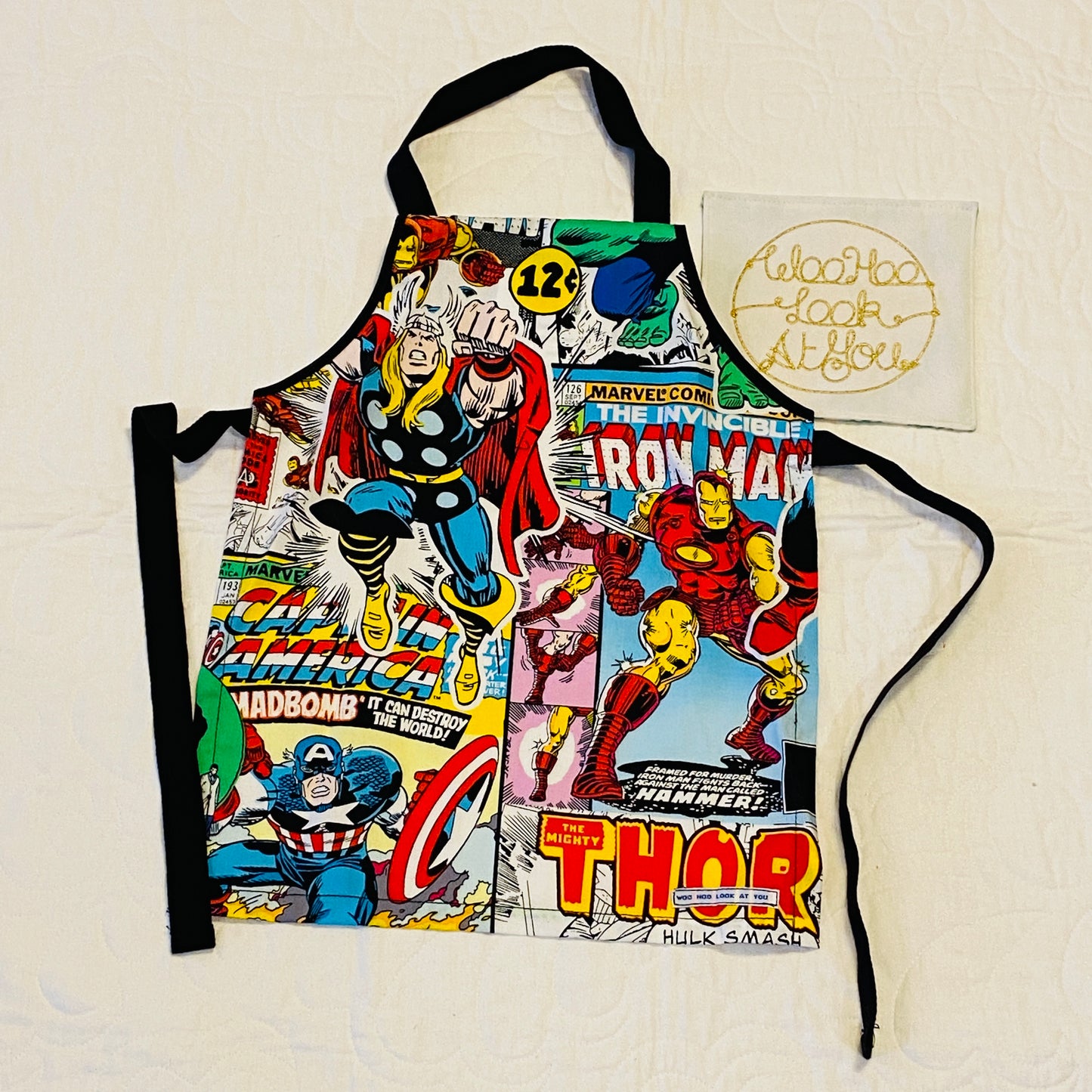 Apron - Superhero Action Figures