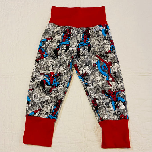 Pants - Harem - Buzoku Cotton - Superheros with Red Bands