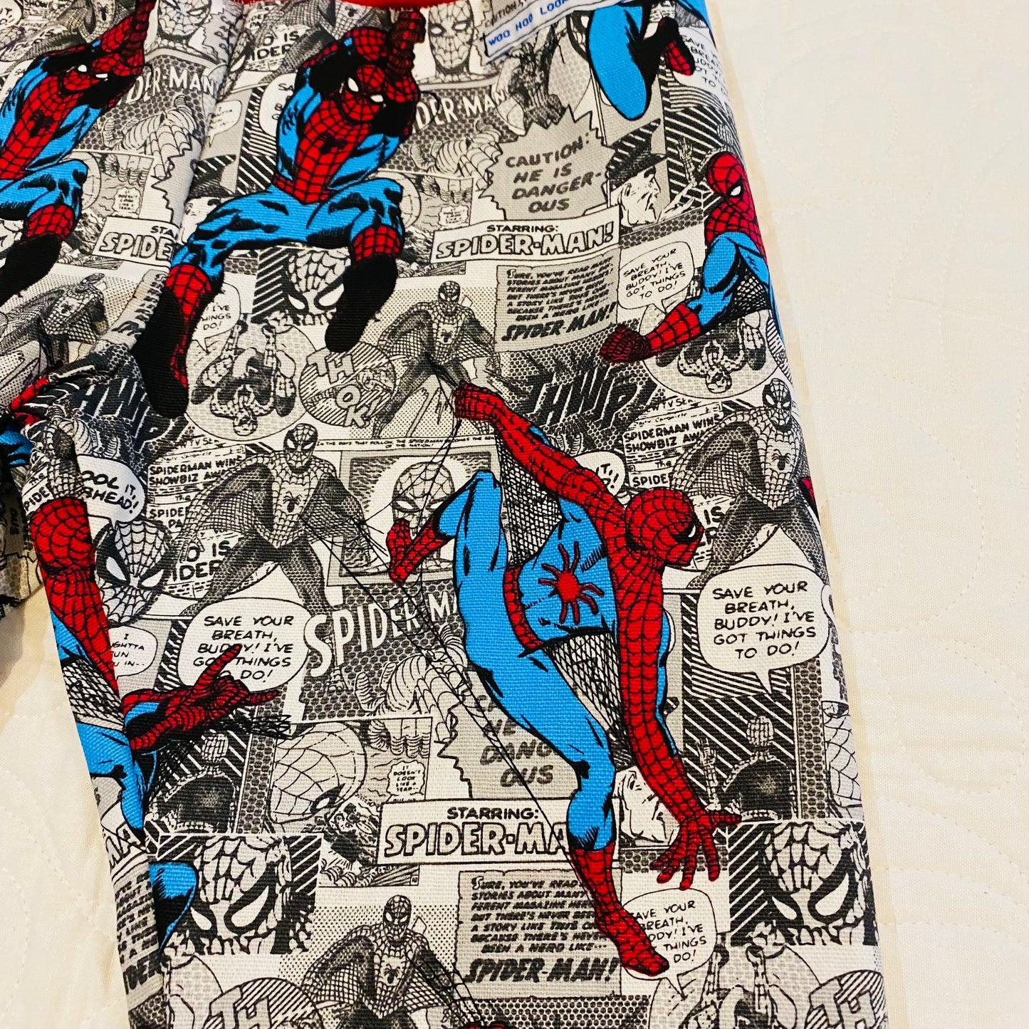 Pants - Harem - Buzoku Cotton - Superheros with Red Bands