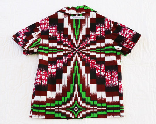 2 Piece Shirt & Pants - African Fabric Print Traditional Kente African Outfit