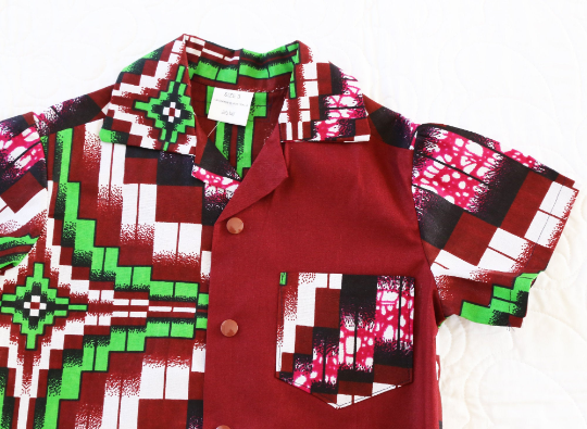 Shirt - Indigenous African Printed Fabric Kente