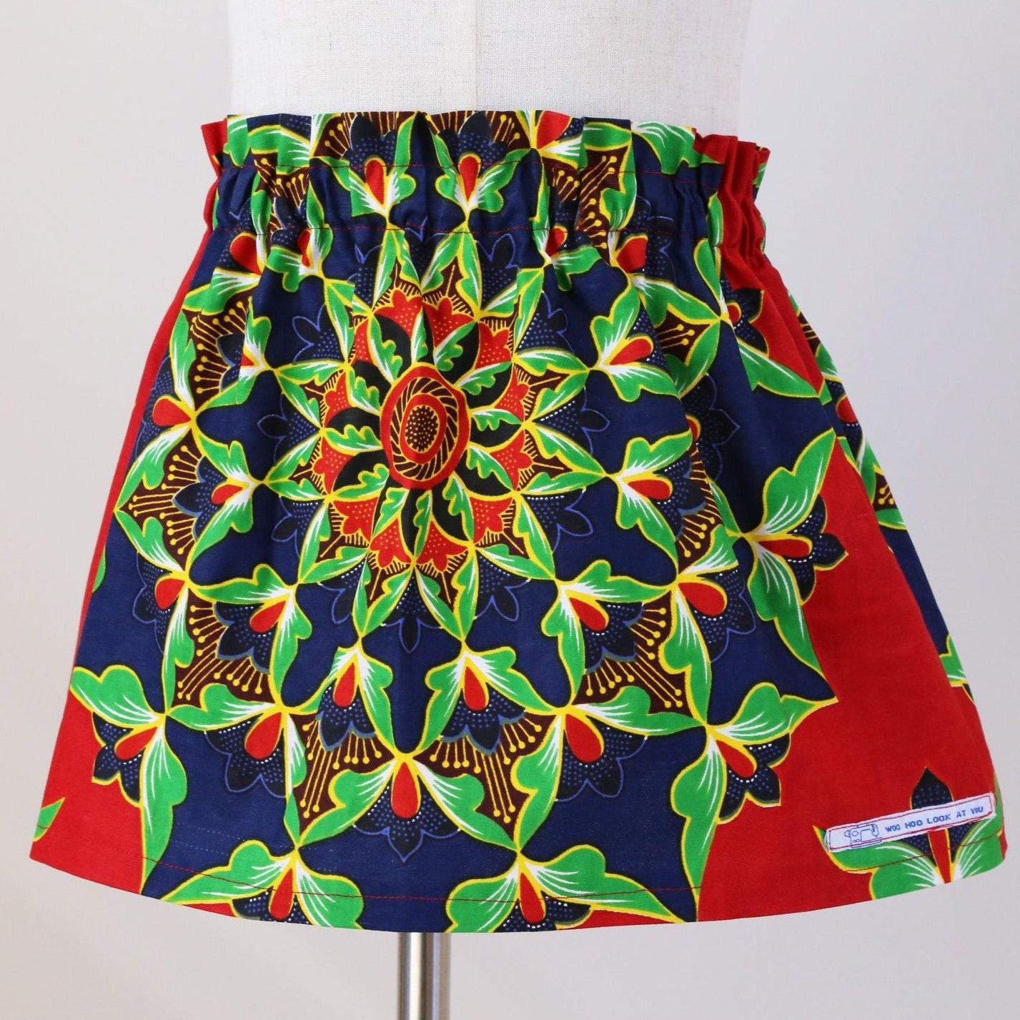 Skirt - High Waisted - African Printed Ankara Fabric